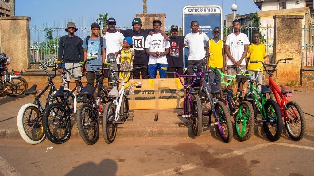 Gabriel Goldsack, el mendocino invitado por el COI para hablar de su ONG que dona bicicletas de BMX a riders del mundo.