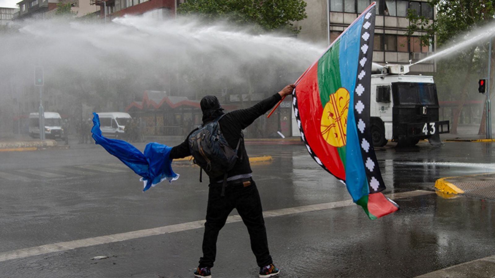 Conflicto mapuche en Chile.