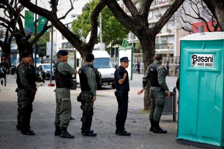 Durante el G20, la ciudad entera se vio bajo un gran operativo de seguridad.