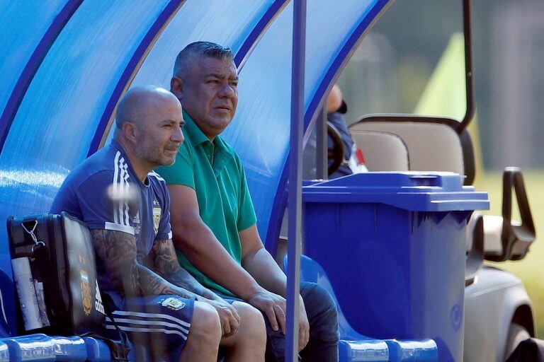 Sampaoli y Tapia