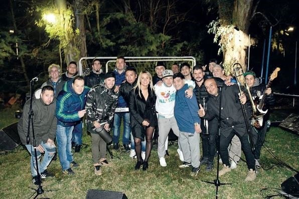 "El Polaco" brindó un show de 90 minutos.