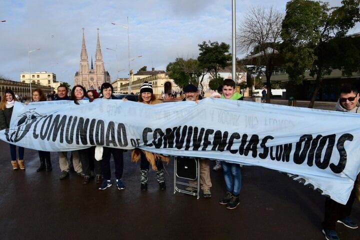 Las banderas en contra de aborto