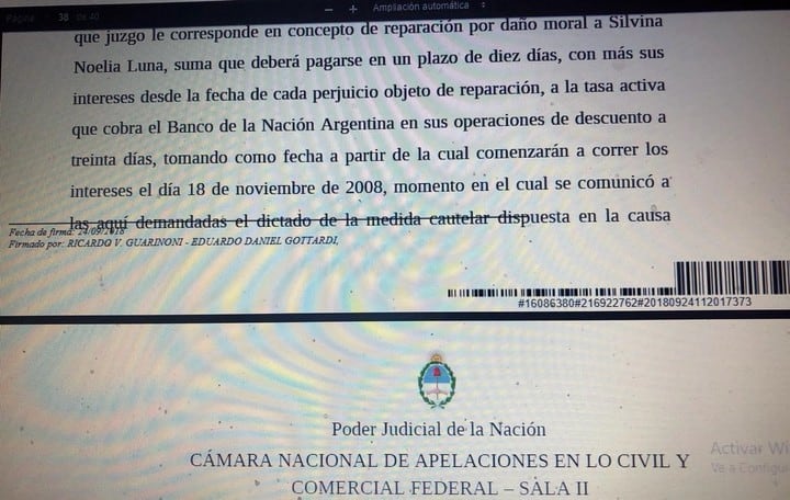 La sentencia que exige a Google y Yahoo! a desembolsar una fortuna por el juicio que ganó Silvina Luna tras la viralización de su video prohibido.