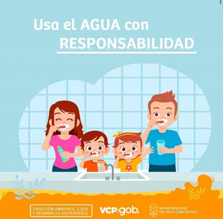 Recomendaciones para el cuidado del agua