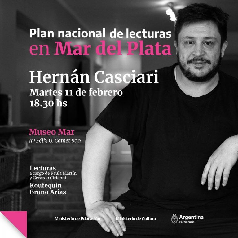 Hernán Casciari en Mar del Plata