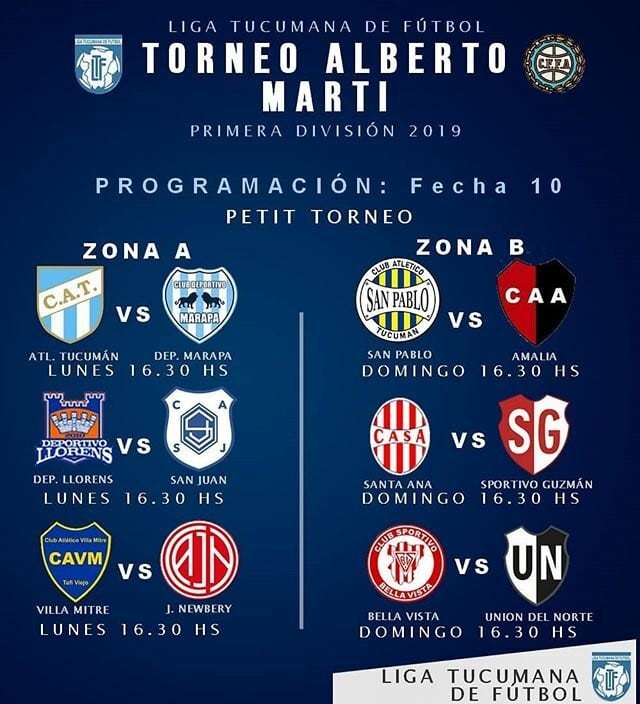 Foto: Liga Tucumana de Fútbol.