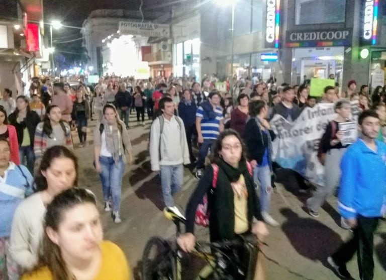 Miles de personas caminaron las calles reclamando justicia
Crédito: Vía Gchú