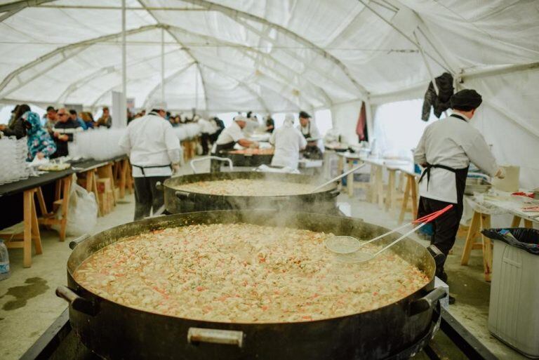 Paella Aniversario de Ushuaia (Foto Archivo 2019).