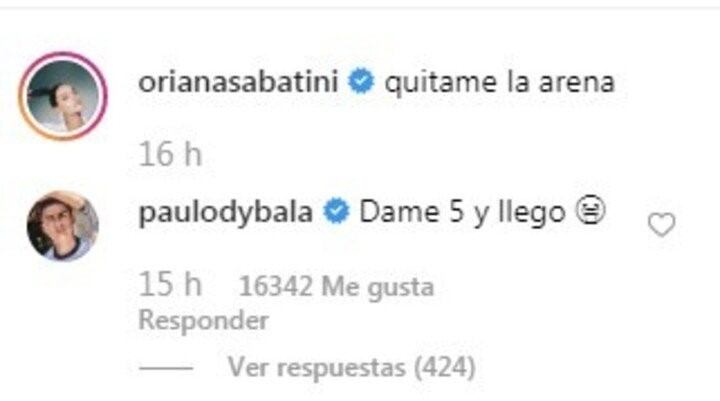 El comentario de Paulo.