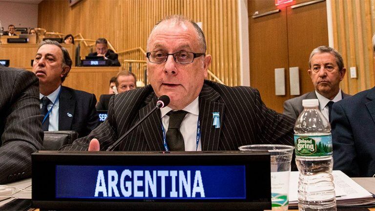 Jorge Faurie, canciller argentino.(ONU)