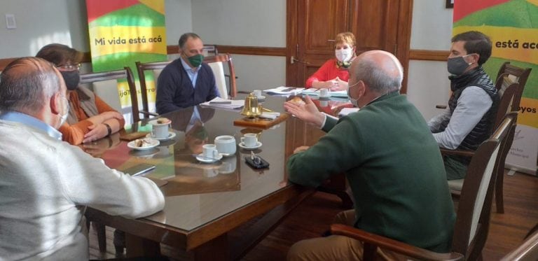 Desayuno de trabajo intendente Sánchez y Concejales del Frente de Todos