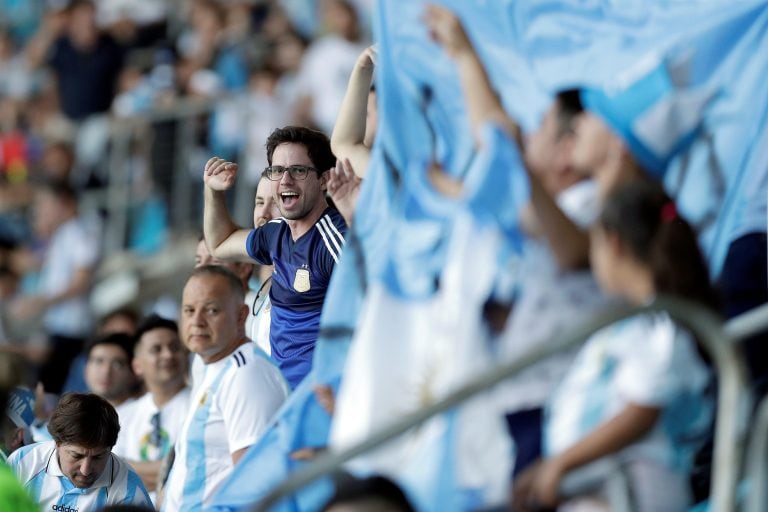 Copa América: Argentina vs. Catar. (Foto: Juan Ignacio Roncoroni/EFE)