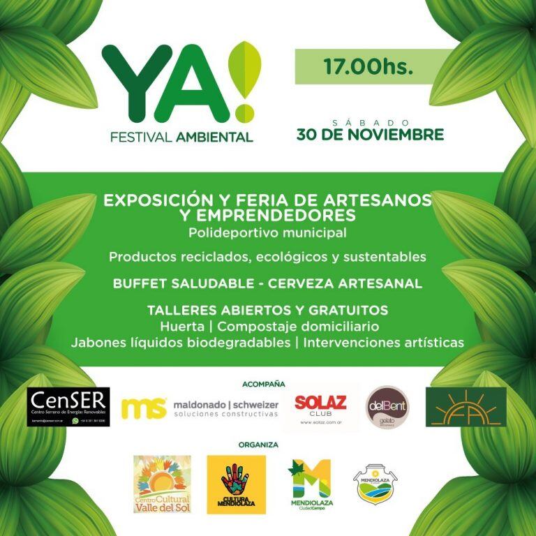 Festival ambiental YA tarde