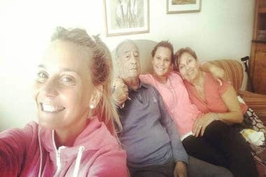 Peric y su familia