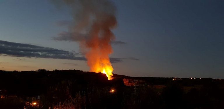 Unquillo: polémica tras el incendio de la Planta de Tratamiento de Basura (Radio Turismo).