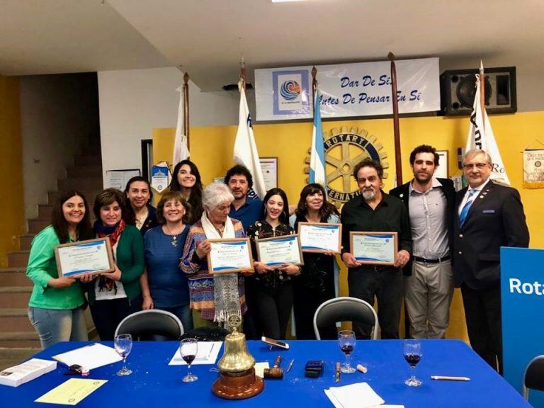 reconocimientos del Rotary