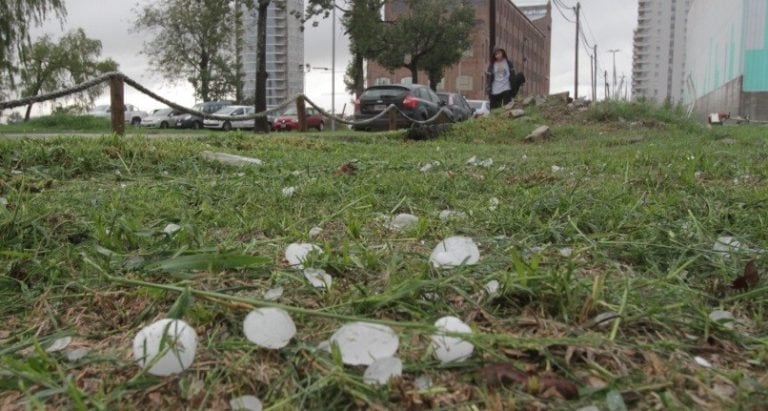 Terrible granizada azotó Santa Fe