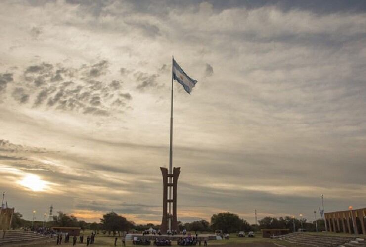 Monumento a la Bandera en Toro Negro, San Luis.