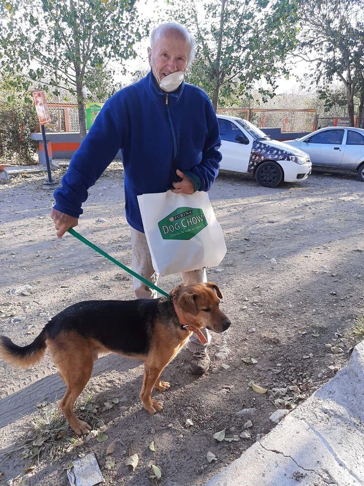 Él es "Rober" , ex Beethoven, quien fue adoptado por un vecino de la ciudad. (Foto: Facebook / Muni Mascotas).