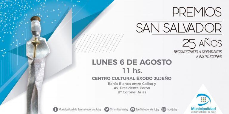 25 edición de los premios San Salvador