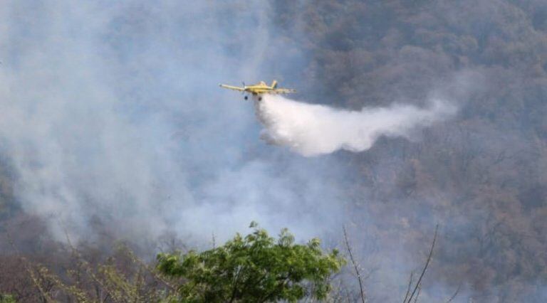 Incendios en San Javier.