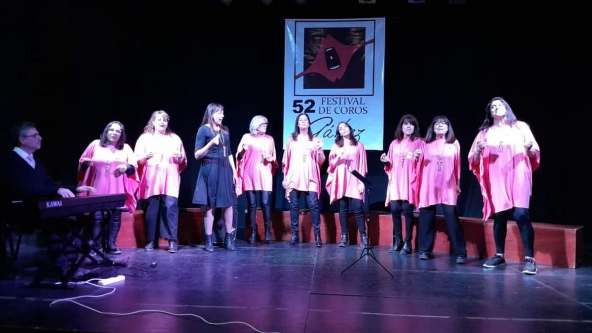 Los Coros Municipales actuaron en el 52° Festival Coral Internacional de Gálvez