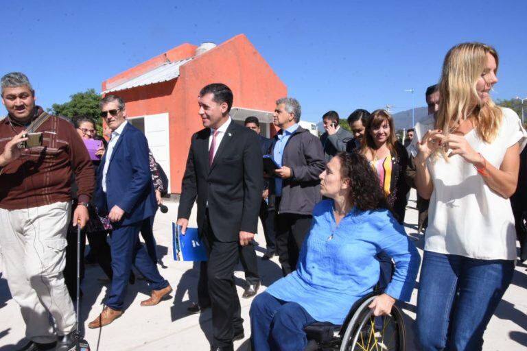 Gabriela Michetti  y Sergio Casas, recorrido de obras