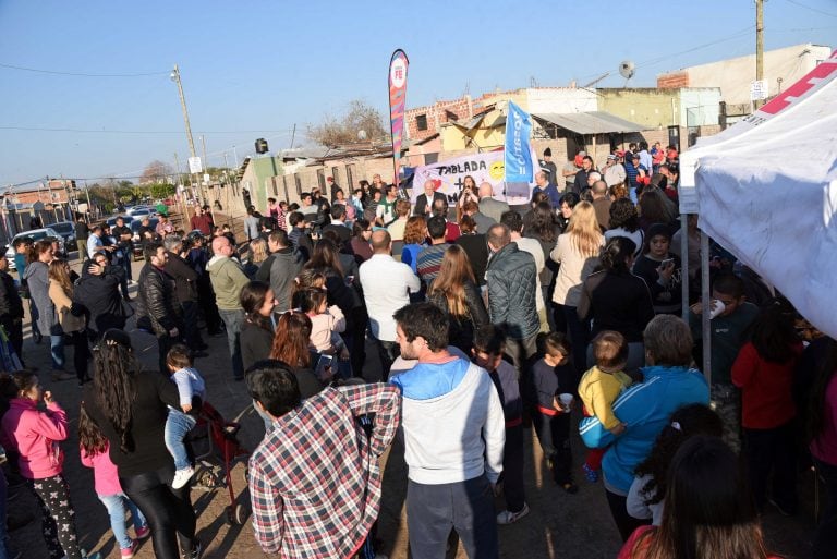 Inauguración de la remodelación del Cordón Ayacucho