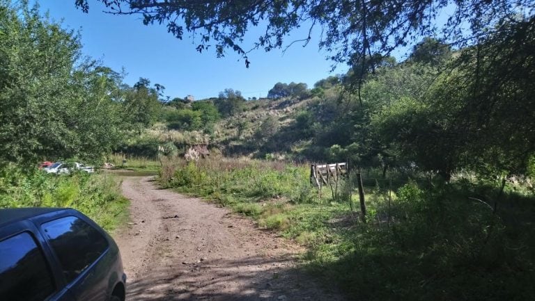 Zona actual de rastrillaje en búsqueda de Eduardo Vega.