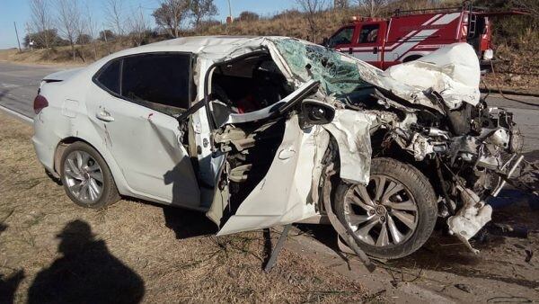 Accidente fatal en San Luis. Foto: Daniel Rodríguez