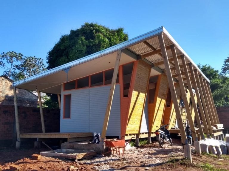 La casa sustentable prevé cualquier tipo de terreno y orientación, señalan sus diseñadores. (MisionesOnline)