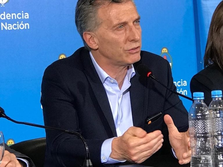 Mauricio Macri en Río Cuarto.