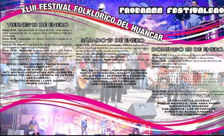 Programa del festival