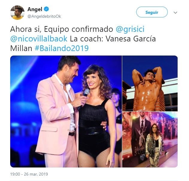 Griselda Siciliani estará en el Súper Bailando 2019 (Foto: Twitter/@AngeldebritoOk)