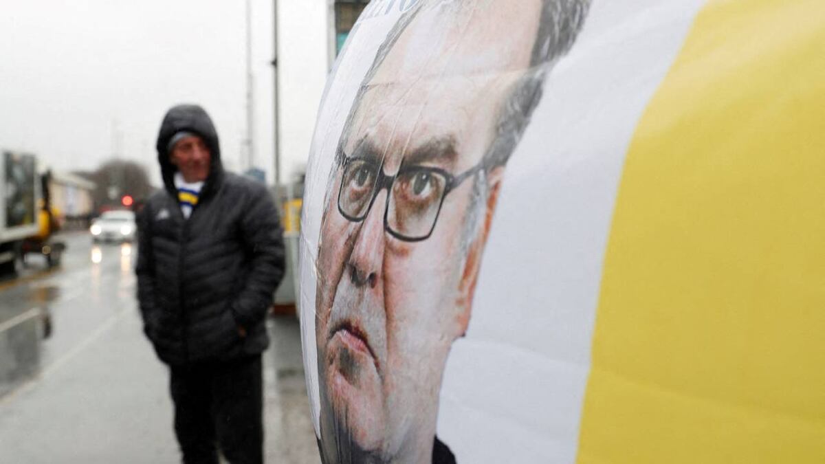 Hinchas del Leeds homenajearon a Marcelo Bielsa con una solicitada en un diario