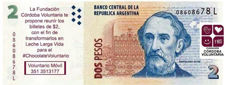 Billete 2 pesos