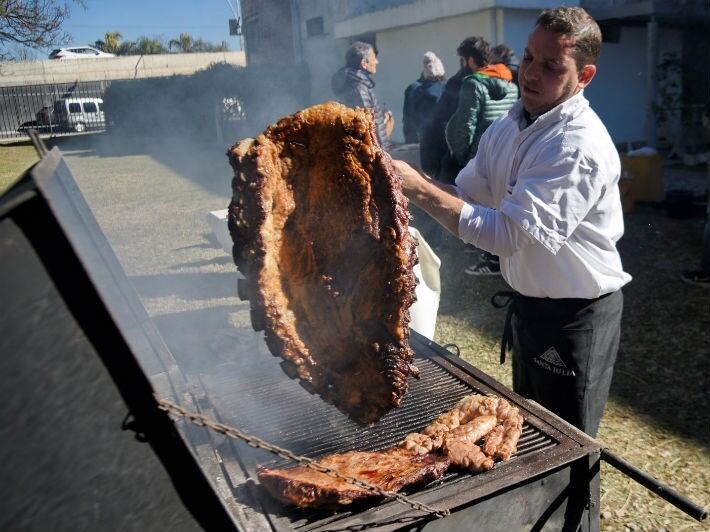 Costillar en la redacción de Vía Córdoba