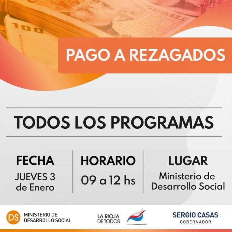 Los "rezagados" de todos los programas sociales cobrarán este jueves