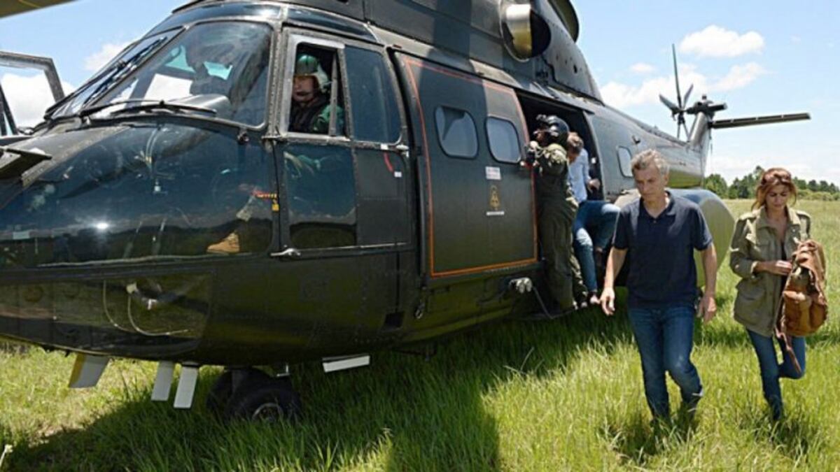 Caserio denunció que Macri usó un helicóptero oficial para cortarse el pelo en Río Cuarto