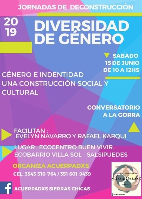 Jornada de diversidad de género en Salsipuedes.