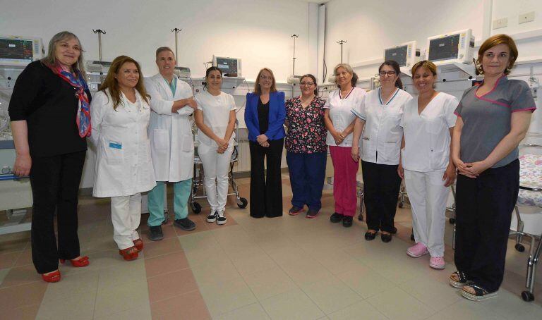 alicia kirchner visitó hospital pedro tardivo