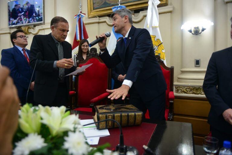 Daniel Passerini juró como nuevo viceintendente electo de la ciudad de Córdoba.