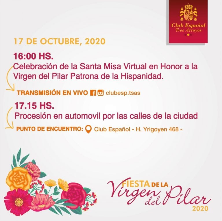 Celebración en Honor a La Virgen del Pilar