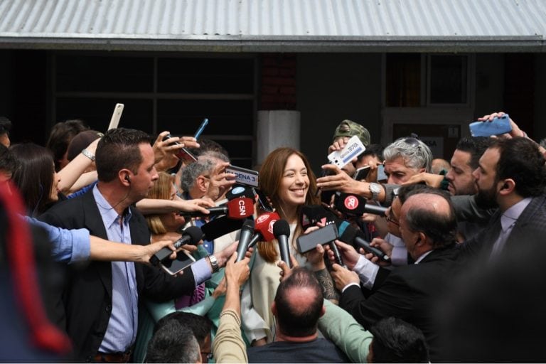 María Eugenia Vidal. (Clarín)