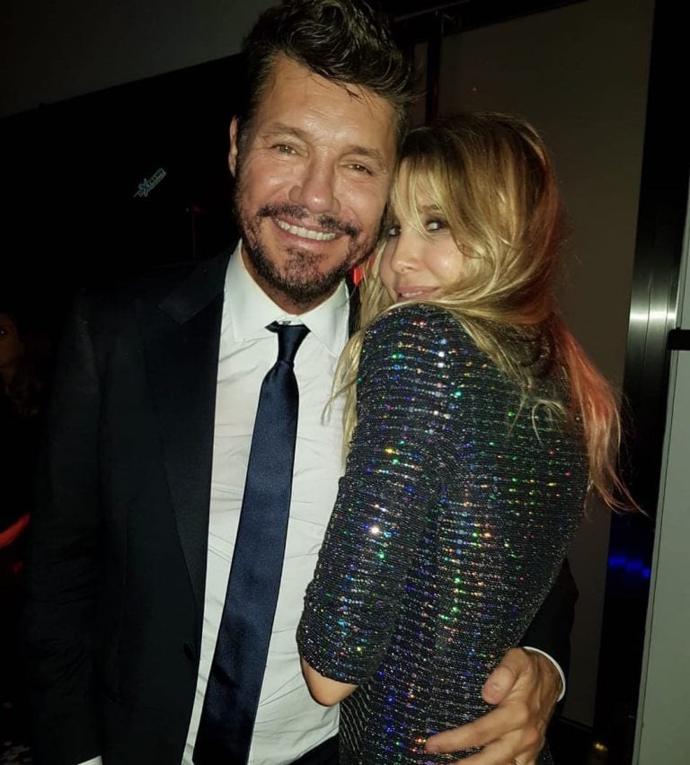 Guillermina Valdés y Marcelo Tinelli