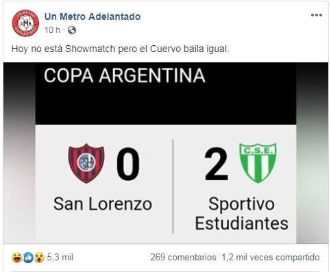 Estudiantes vs. San Lorenzo