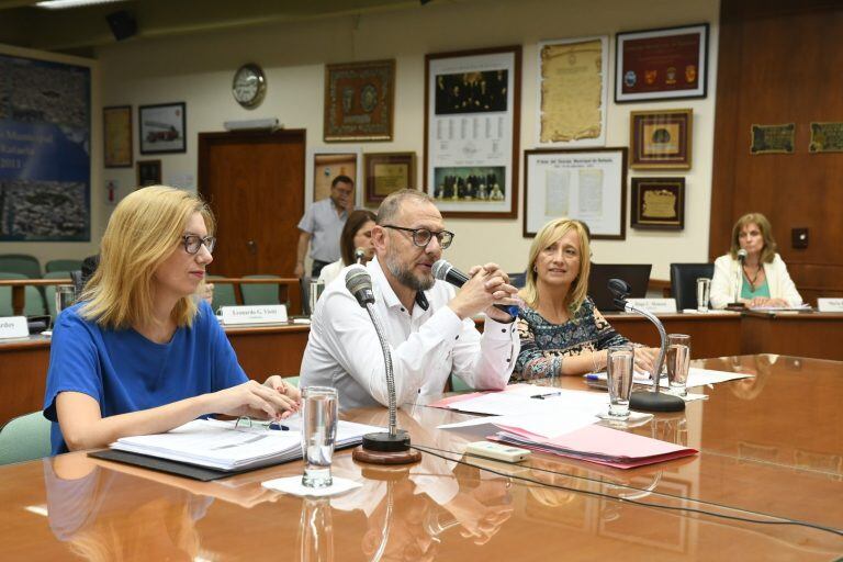 “Es importante vincular educación con modelo económico y social. (Prensa Municipalidad de Rafaela)