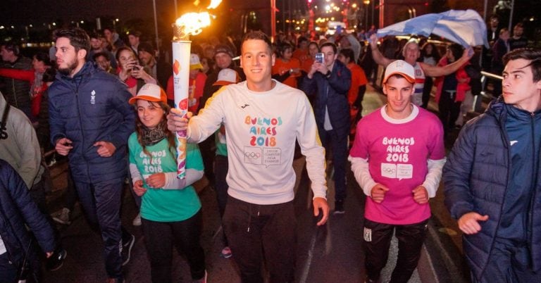 El Tour de la Antorcha pasó por Santa Fe (Fotos Guido Martini/Buenos Aires 2018)