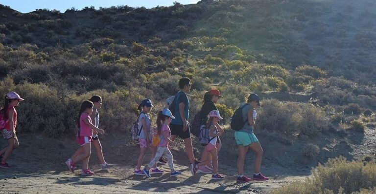 trekking infantil