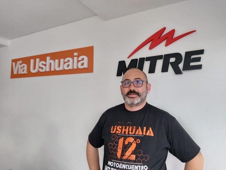 Quique Whiteman - Motoviajeros en Ushuaia